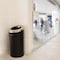 Hls Commercial 15 gal Round Trash Can, Silver, Open Top, Stainless Steel, 14.9 in HLSC04G15B - alternate 3